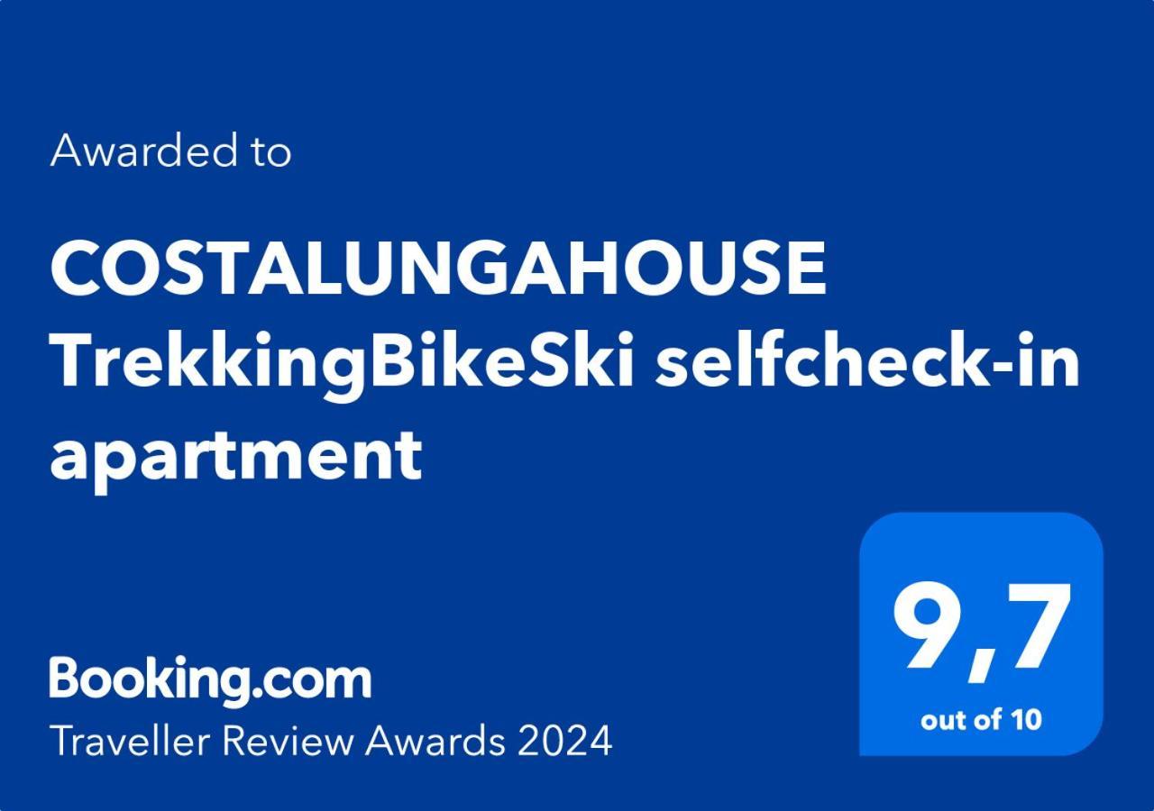 Costalungahouse Trekkingbikeski Selfcheck-In Apartment Carezza al Lago Exterior photo